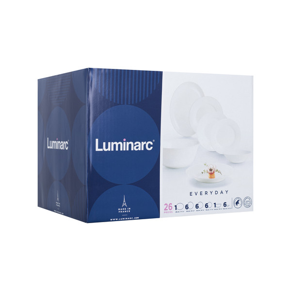 Фото - Столовый сервиз Luminarc Everyday 26 пр. (P2958)
