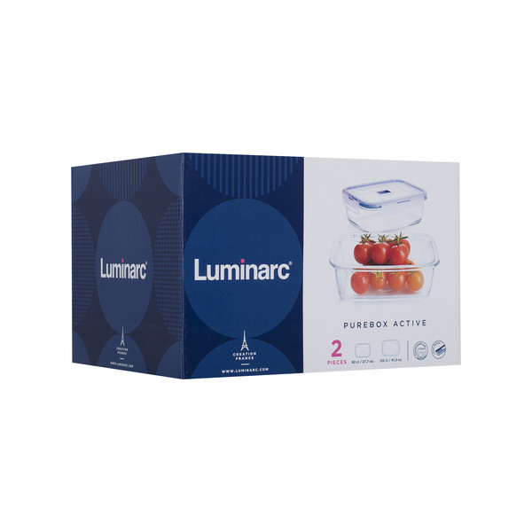 Фото - Набір ємностей для зберігання Luminarc Pure Box Active (P5505)