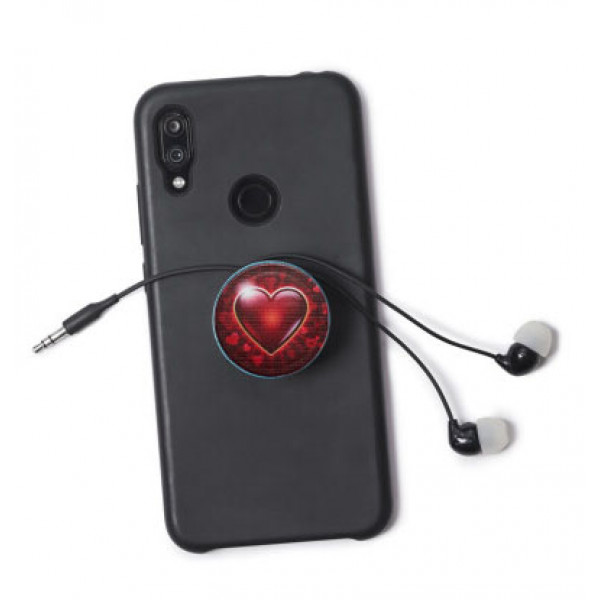 Фото - Попсокет Luxe Cube POP 005 Heart (9998866457124)