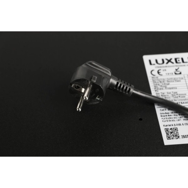 Фото - Варильна поверхня комбінована Luxell V6-22PYF BLACK