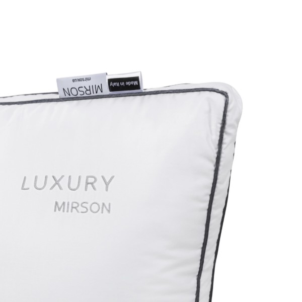 Фото - Подушка стандартна MirSon бамбукова 1238 Luxury Exclusive Bamboo М'яка 60х60 см (2200001518308)