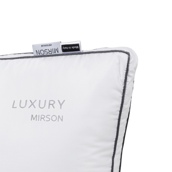 Фото - Подушка стандартная MirSon бамбуковая 1239 Luxury Exclusive Bamboo Средняя 60х60 см (2200001518339)