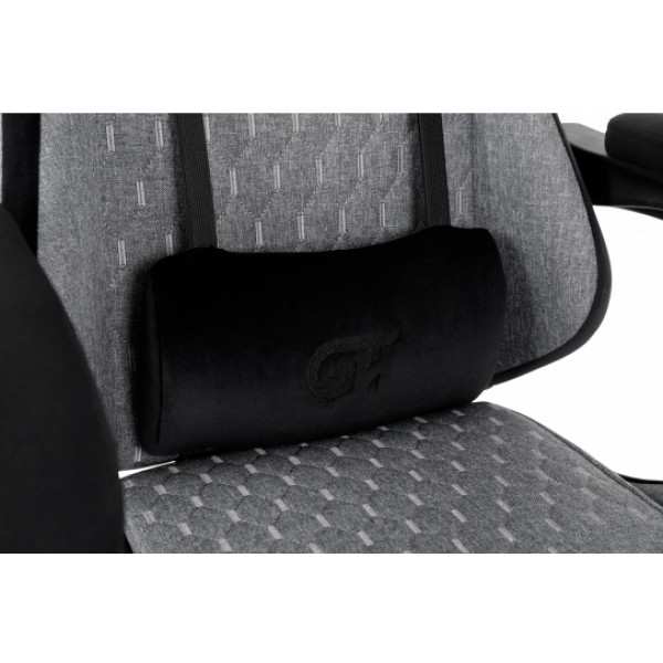 Фото - Кресло для геймеров GT Racer X-2324 Fabric Gray/Black Suede