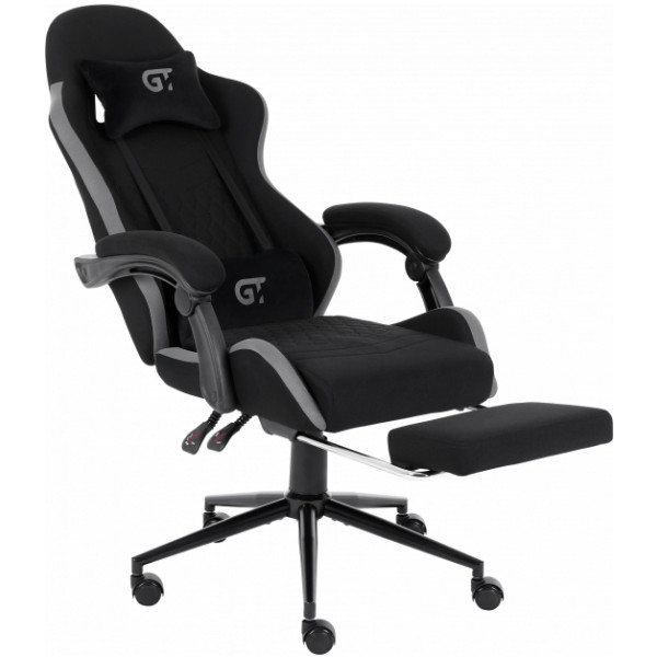 Фото - Кресло для геймеров GT Racer X-2324 Fabric Black/Gray
