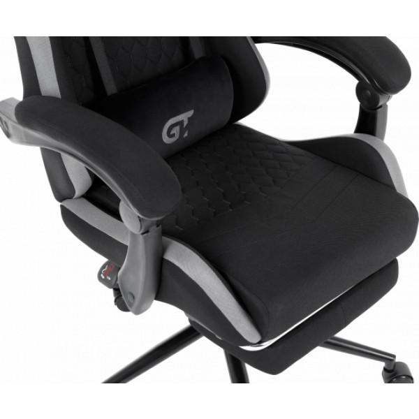 Фото - Кресло для геймеров GT Racer X-2324 Fabric Black/Gray
