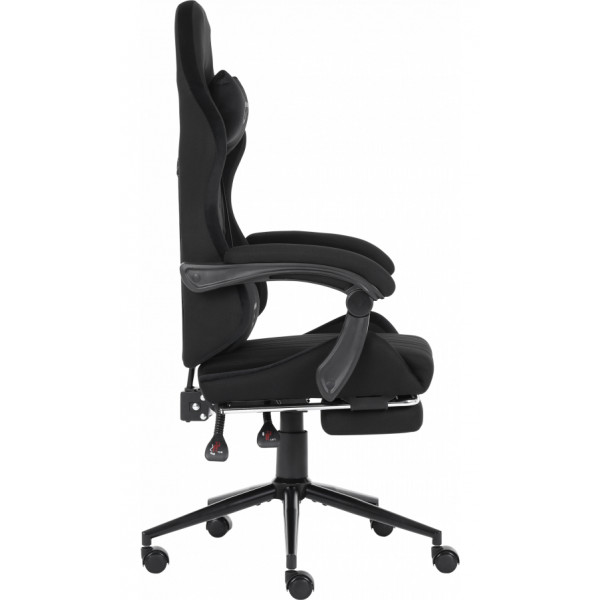 Фото - Крісло для геймерів GT Racer X-2324 Fabric Black Suede