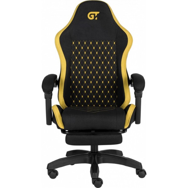 Фото - Кресло для геймеров GT Racer X-2339 Fabric Black/Yellow