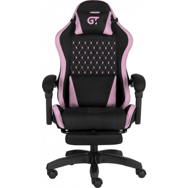 Фото - Крісло для геймерів GT Racer X-2339 Fabric Black/Pink