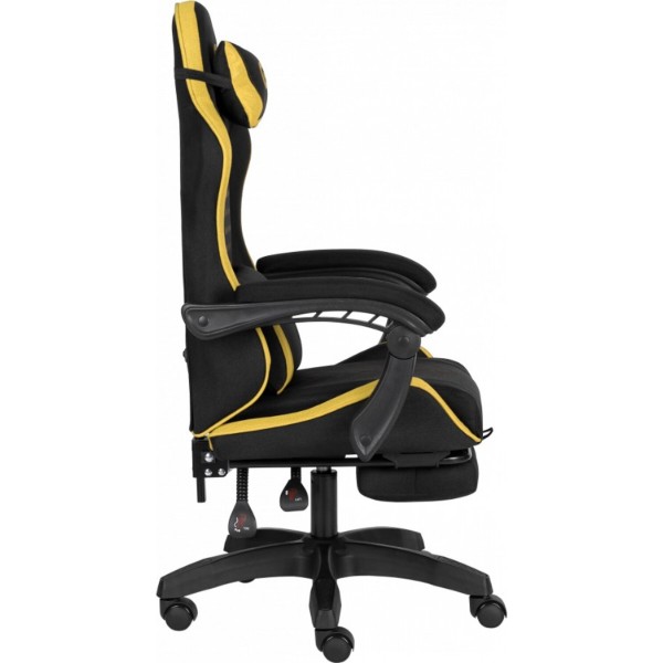 Фото - Кресло для геймеров GT Racer X-2339 Fabric Black/Yellow