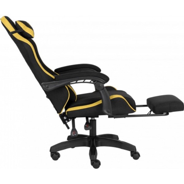 Фото - Кресло для геймеров GT Racer X-2339 Fabric Black/Yellow