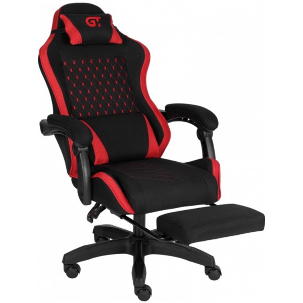 Фото - Кресло для геймеров GT Racer X-2339 Fabric Black/Red