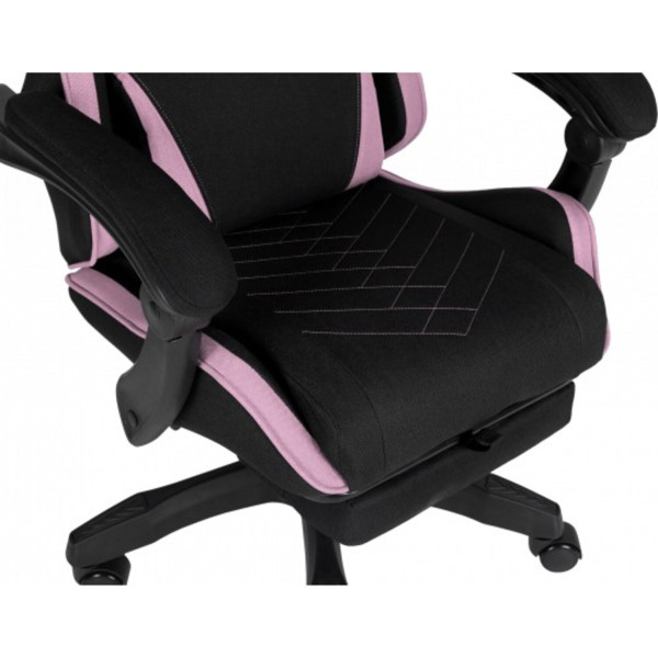 Фото - Крісло для геймерів GT Racer X-2339 Fabric Black/Pink