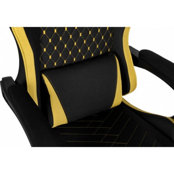 Фото - Кресло для геймеров GT Racer X-2339 Fabric Black/Yellow