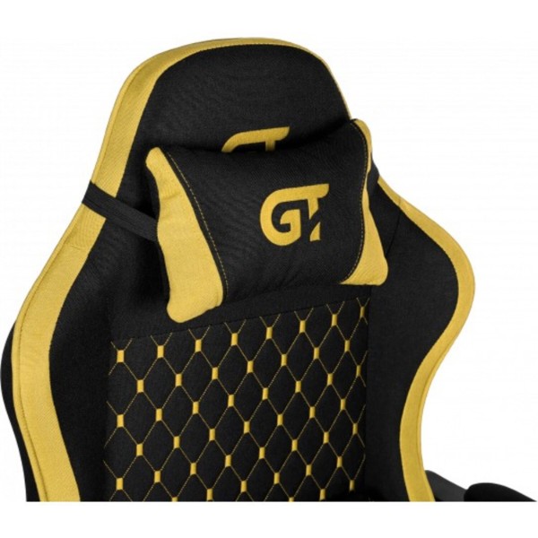 Фото - Кресло для геймеров GT Racer X-2339 Fabric Black/Yellow