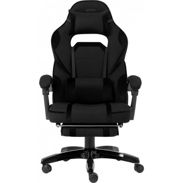 Фото - Крісло для геймерів GT Racer X-2749-1 Fabric Black Suede