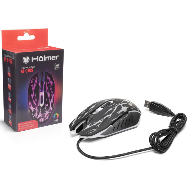 Фото - Миша дротова ігрова Holmer M-01GS