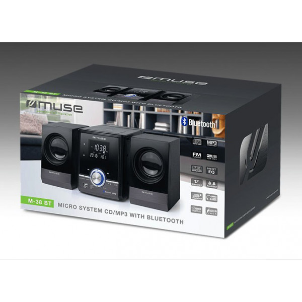 Фото - Мини-система Muse M-38 BT