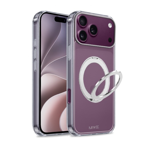 Фото - Чохол для смартфона MAKE Crystal Stand for Apple iPhone 18 Pro Max/17 Pro Max (MCCT-AI18PM/17PM)