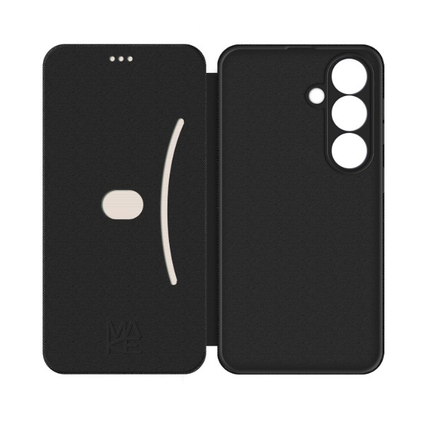 Фото - Чохол для смартфону MAKE Folio for Samsung S26 FE, Black (MCI-SS26FE)