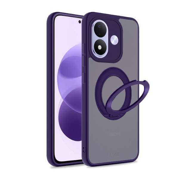Фото - Чохол для смартфону MAKE Shadow Stand for Xiaomi Redmi Note 17, Purple (MCSDT-XRN17PL)