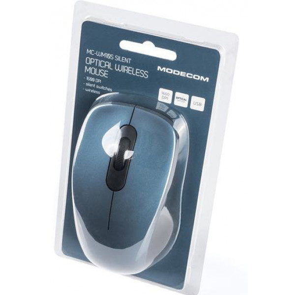Фото - Миша бездротова Modecom MC-WM10S Blue (M-MC-WM10S-400)