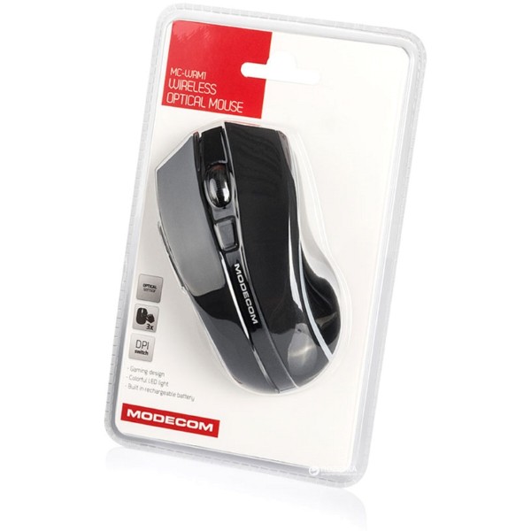 Фото - Миша бездротова Modecom MC-WRM1 Black (M-MC-WRM1-100)