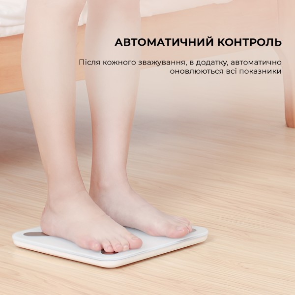 Фото - Ваги YUNMAI X Smart Scale White (M1825CH-WH)
