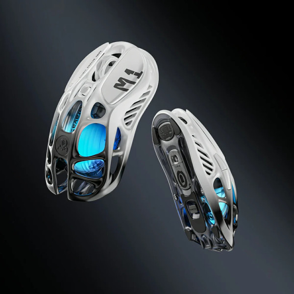 Фото - Миша бездротова ігрова GravaStar Mercury M1 Pro BT/WL/USB-A RGB (GRAVASTARM1PRO_GBLK)