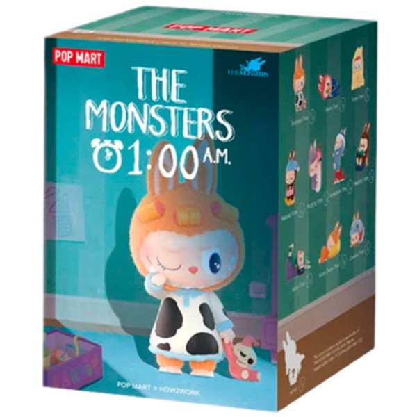 Фото - Ігрова фігурка-сюрприз Pop Mart The Monsters 1:00 A.M. (M1AM-01)