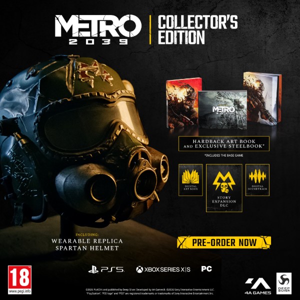 Фото - Игровой диск PS5 Metro 2039 Collector's Edition