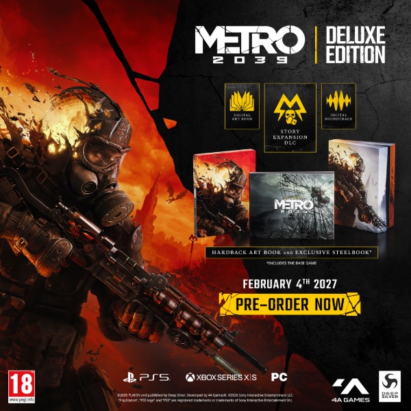Фото - Игровой диск PS5 Metro 2039 Deluxe Edition