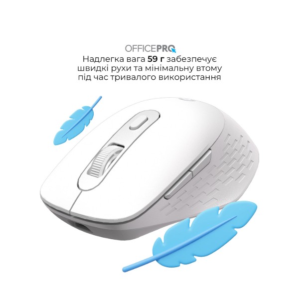 Фото - Мышь беспроводная OfficePro White (M265W)