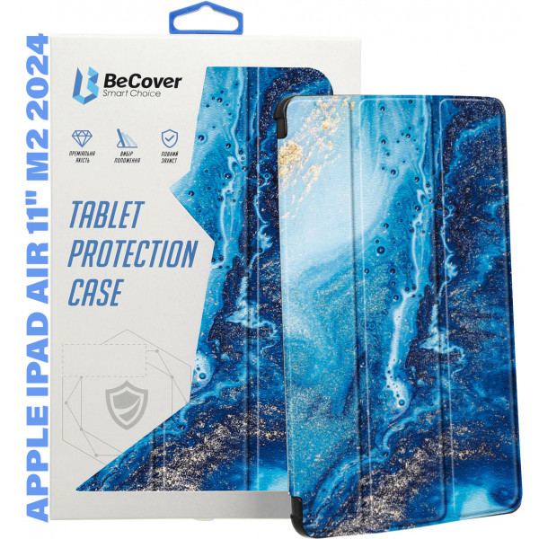 Фото - Чохол для планшета BeCover Smart Case for Apple iPad Air 11'' (M2)/iPad Air 11'' (M3) Ocean (711607) Фото - Чохол для планшета BeCover Smart Case for Apple iPad Air 11'' (M2)/iPad Air 11'' (M3) Ocean (711607)
