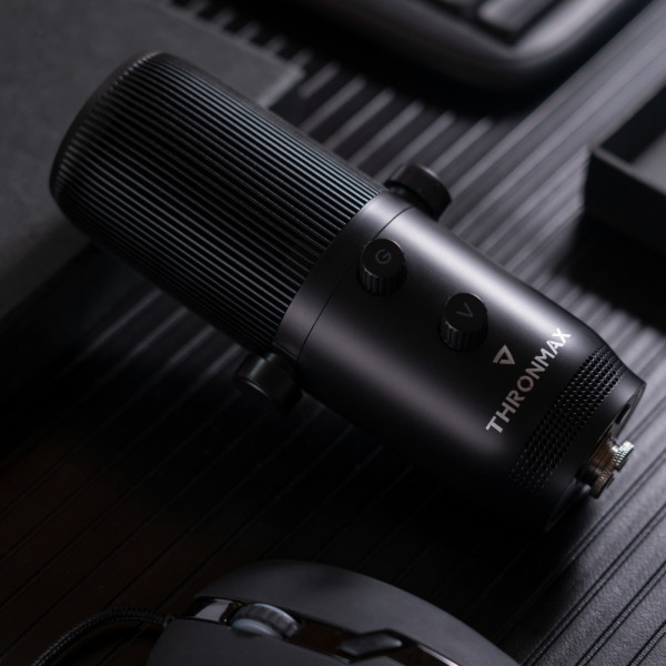 Фото - Мікрофон до комп'ютера Thronmax MDRILL ONE M2 Black (M2THRONMAX)
