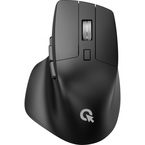 Фото - Мышь беспроводная OfficePro Silent Click Ergonomic Wireless Black (M395B)