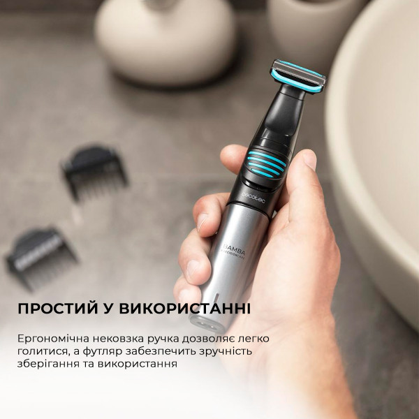 Фото - Триммер для усов и бороды Cecotec Bamba PrecisionCare 5in1 (CCTC-04741)