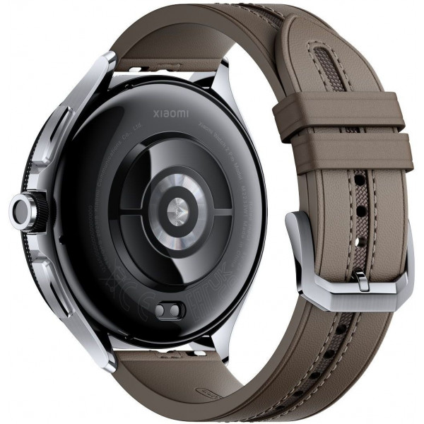 Фото - Смарт-часы Xiaomi Watch 2 Pro Bluetooth Silver Case with Brown Leather Strap (BHR7216GL)