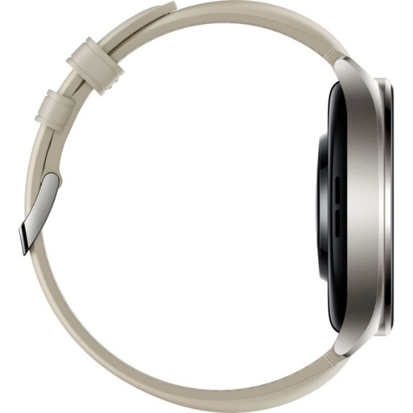 Фото - Смарт-часы Xiaomi Watch 2 Titan, Gray Case White Leather Strap (BHR9306GL)