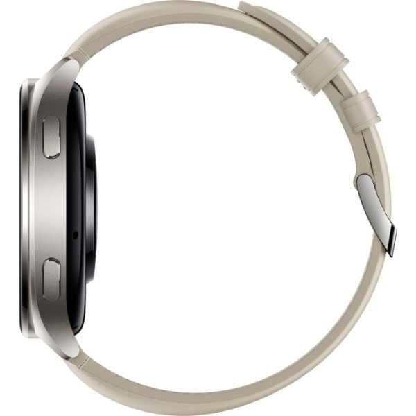 Фото - Смарт-часы Xiaomi Watch 2 Titan, Gray Case White Leather Strap (BHR9306GL)