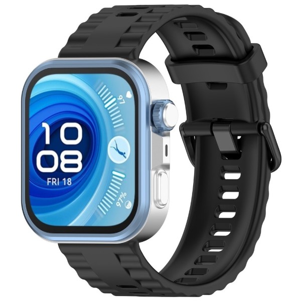 Фото - Ремешок для смарт-часов BeCover Ribbed Tape for Huawei Watch Fit 3 / Fit 4 / Fit 4 Pro Black (714112) Фото - Ремешок для смарт-часов BeCover Ribbed Tape for Huawei Watch Fit 3 / Fit 4 / Fit 4 Pro Black (714112)