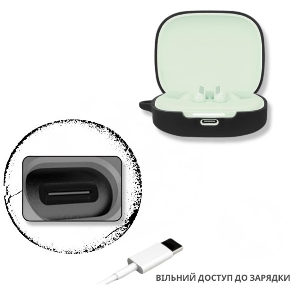 Фото - Чохол для навушників BeCover for Xiaomi Redmi Buds 7s Black (714817)