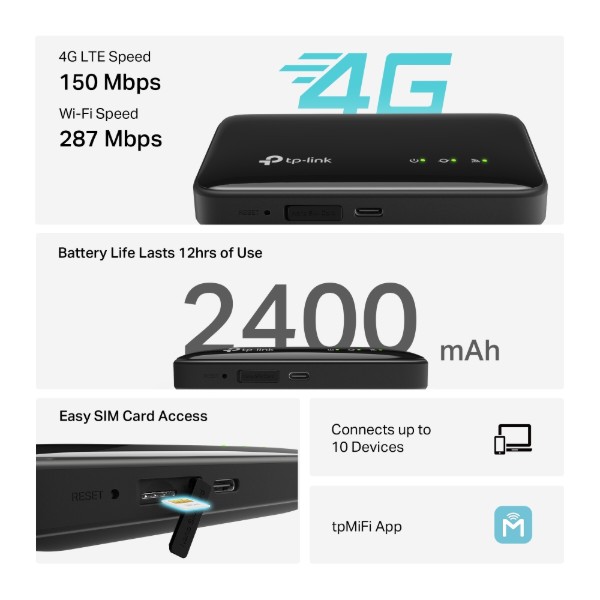 Фото - Маршрутизатор интернет WiFi6 TP-Link M7005