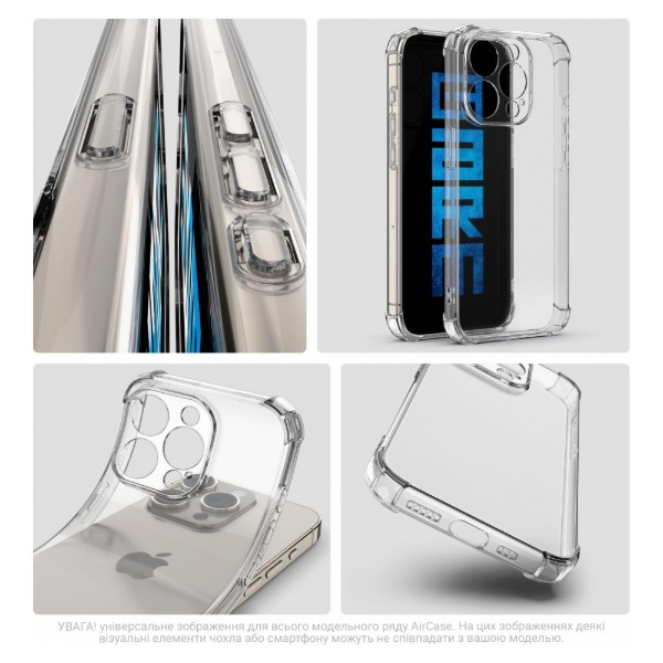 Фото - Чехол для смартфона Armorstandart Air Force for Apple iPhone 16 Camera cover Clear (ARM78500)