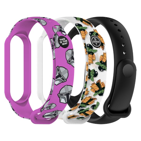 Фото - Ремешок для фитнес-браслета Armorstandart for Xiaomi Mi Band 7/6/5 TW2 3шт (ARM87045)