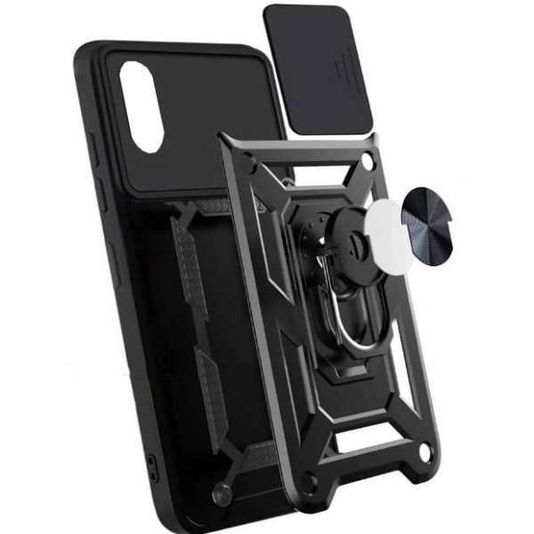 Фото - Чохол для смартфону
 BeCover Military for Motorola Moto G72 Black (709095)