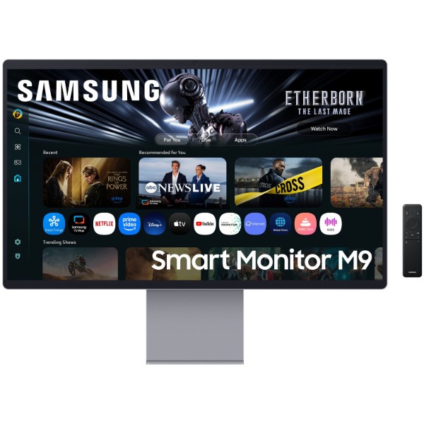 Фото - Монітор ігровий Samsung Smart M9 OLED M90SF (LS32FM902SIXUA/ZXUA)