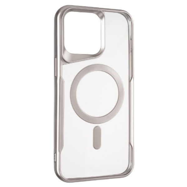 Фото - Чохол для смартфону
 Gelius Casual Frame Case MagSafe for iPhone 13 Pro Titanium (98569)