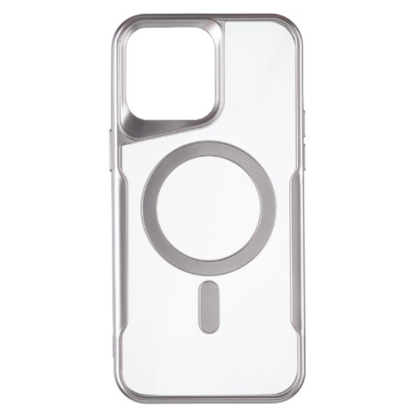 Фото - Чохол для смартфону
 Gelius Casual Frame Case MagSafe for iPhone 13 Pro Titanium (98569)