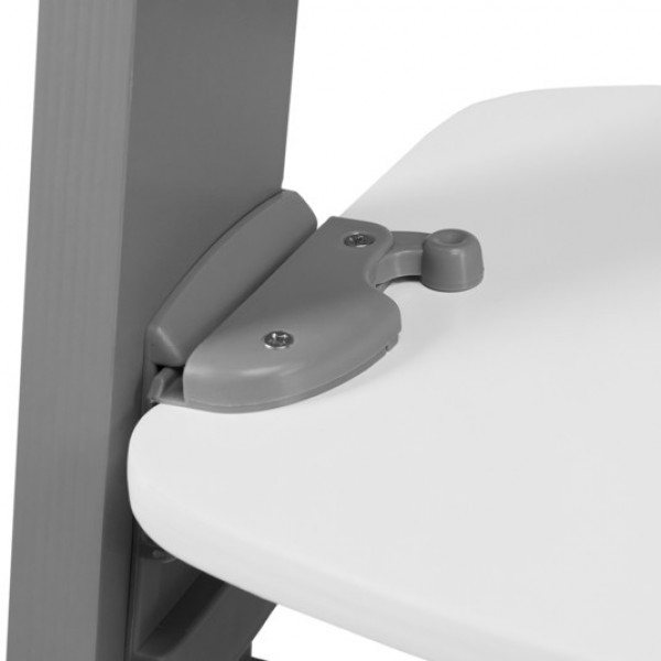 Фото - Стільчик для годування класичний Lionelo Floris Grey Stone