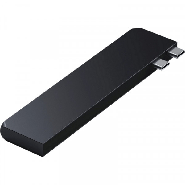 Фото - Хаб USB Satechi Aluminum USB-C Pro Hub Slim Adapter Midnight (ST-HUCPHSD)